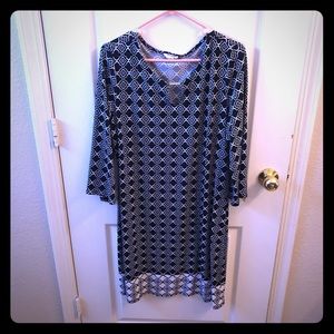 Black and White Dress